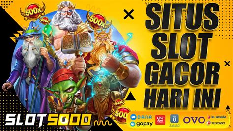 Raih Kemenangan Besar dengan Gacor 5000 Slot: Game Slot Paling Menggairahkan!
